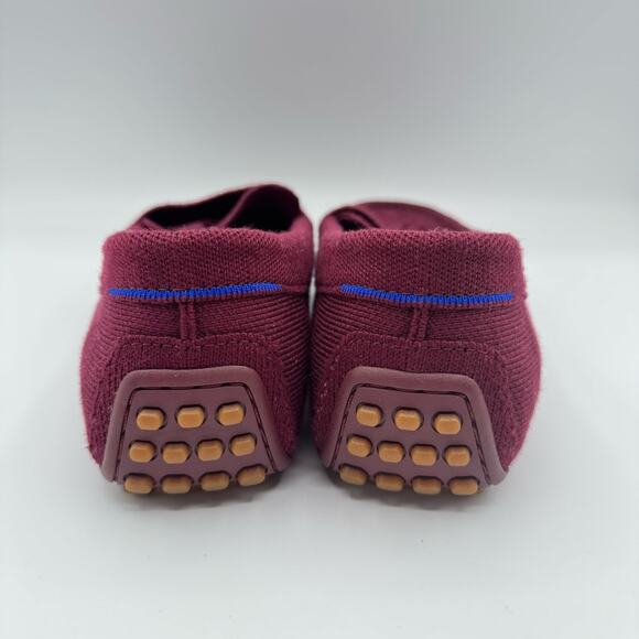 Rothy’s Merino Wool Tassel Driving Loafer Moccasins in Merlot Men’s Size 8 main image 5